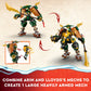 LEGO NINJAGO Lloyd and Arin’s Ninja Team Mechs Building Toy Set, Featuring 2 Battle Mechs and 5 Minifigures, Gift for Imaginative Boys and Girls Ages