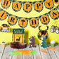 16 Pcs Hunting Birthday Party Decorations Camo Deer Hunting Birthday Decorations Include Banner Deer Table Centerpiece Honeycomb for Party Supplies