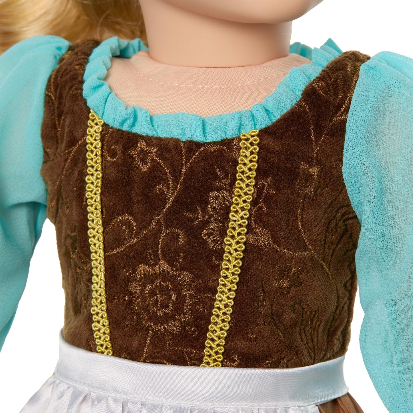 American Girl, Disney, Princess Cinderella, Day Dress, Friends Figurines, & Accessories, 18-inch Doll Clothing, Ages 6+