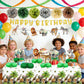 Safari Theme Party Decorations Animal Birthday Banner Jungle Tablecloth Centerpieces Hanging Swirl Decorations Animals Party Decorations for Wild
