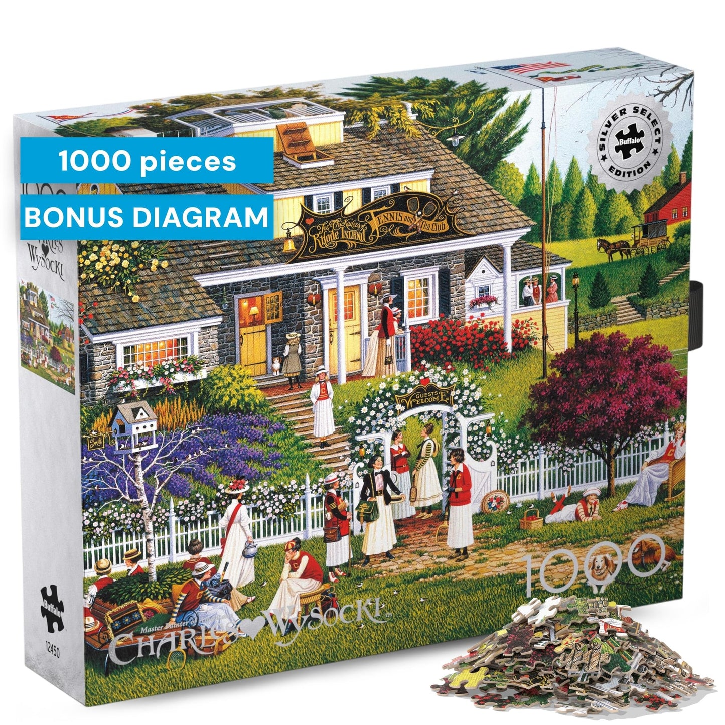 Buffalo Games - Charles Wysocki Love - 1000 Piece Jigsaw Puzzle for Adults