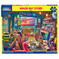White Mountain 1000 Piece Jigsaw Puzzle Summer Ocean, Beach Hut Store