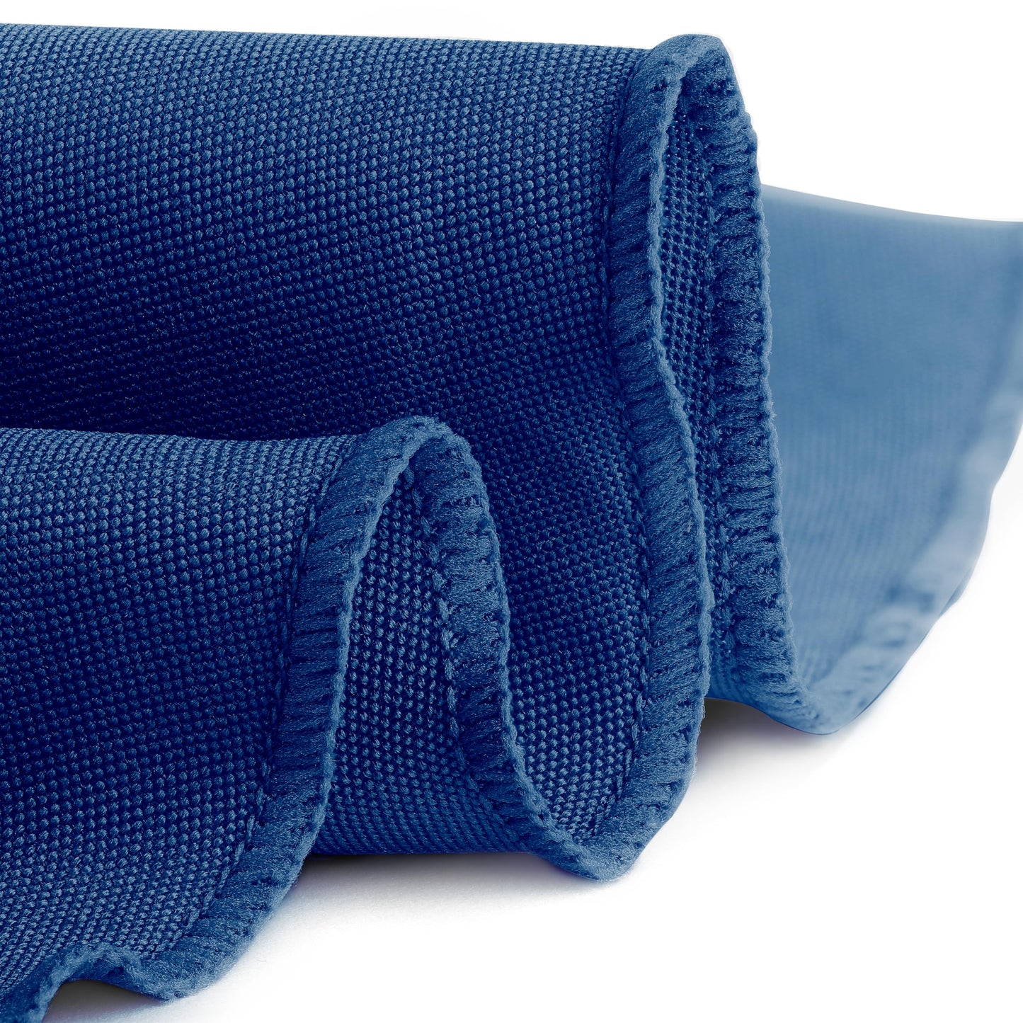 Gee Di Moda Round Tablecloth - 70 Inch Royal Blue Round Table Cloth for 24 to 48 Inch Round Tables - Heavy Duty Washable Fabric - for Buffet Table
