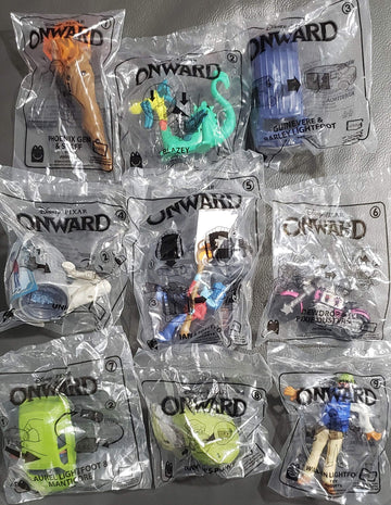 AAWFHRIE McDs McDonalds 2020 Onward - Complete Set of 9 + Stickers (6)