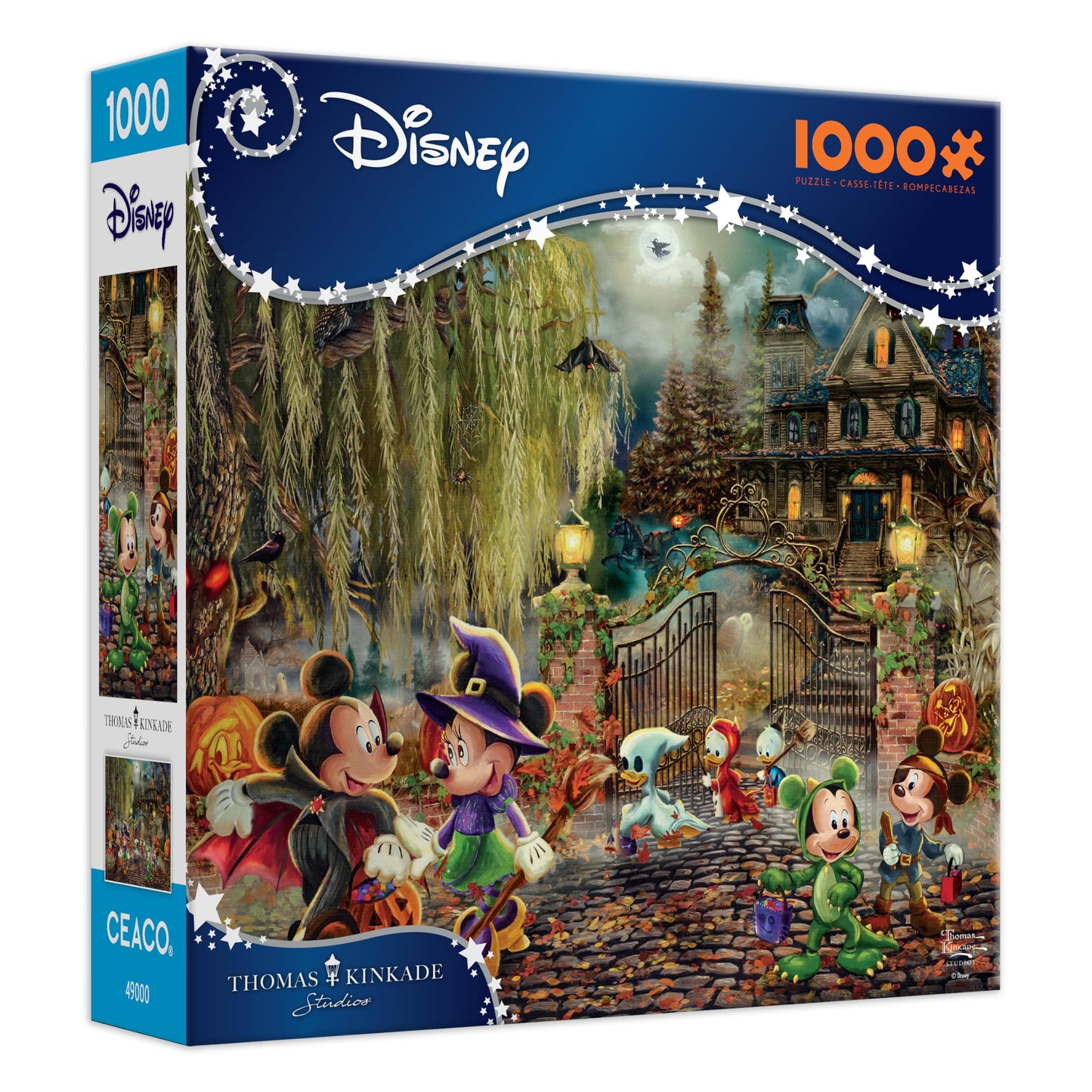 Ceaco - Thomas Kinkade Disney - Mickey and Minnie - 1000 Piece Puzzle