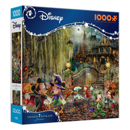 Ceaco - Thomas Kinkade Disney - Mickey and Minnie - 1000 Piece Puzzle