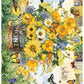 Ceaco - Honey Bee Floral - 500 Piece Jigsaw Puzzle for Adults