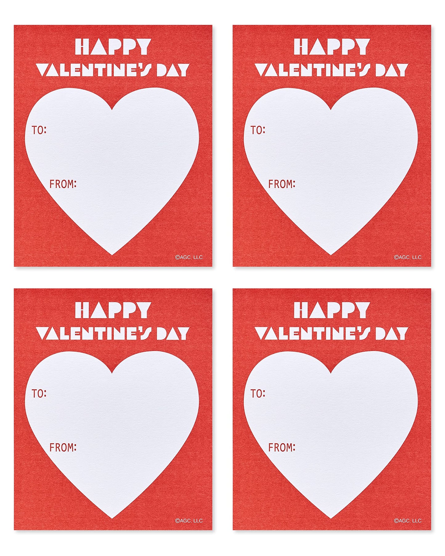 American Greetings Valentines Day Cards for Kids Classroom with Stickers, Sports (40-Count)