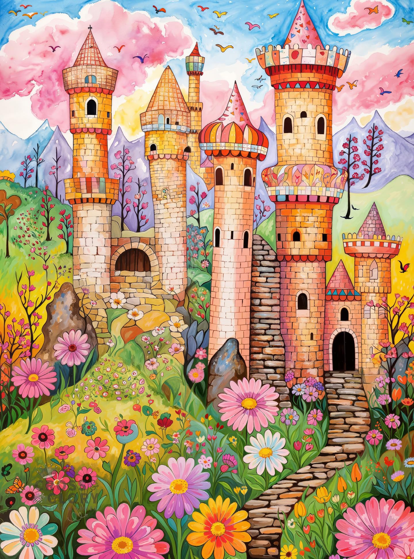 Cross & Glory | 1000 Piece Jigsaw Puzzles for Adults | Castle Wonderland