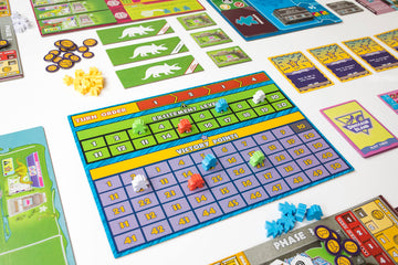 Dinosaur Island Board Game - Create Your Own Dino Park! Worker Placement Strategy Game, Fun Family Game for Kids and Adult, Ages 8+, 1-4 Players