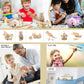 Puzzled The Alamo 3D Puzzle Wood Building Kit - 3D Wooden Puzzle Model Building Kits for Kids and Adults, Fun Educational Construction DIY Wooden