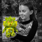 Care Bears Universal Monsters 9" Fun Size Plush - Good Luck Bear as Creature from The Black Lagoon - Soft, Huggable Plushie, Stuffed Animal for Girls