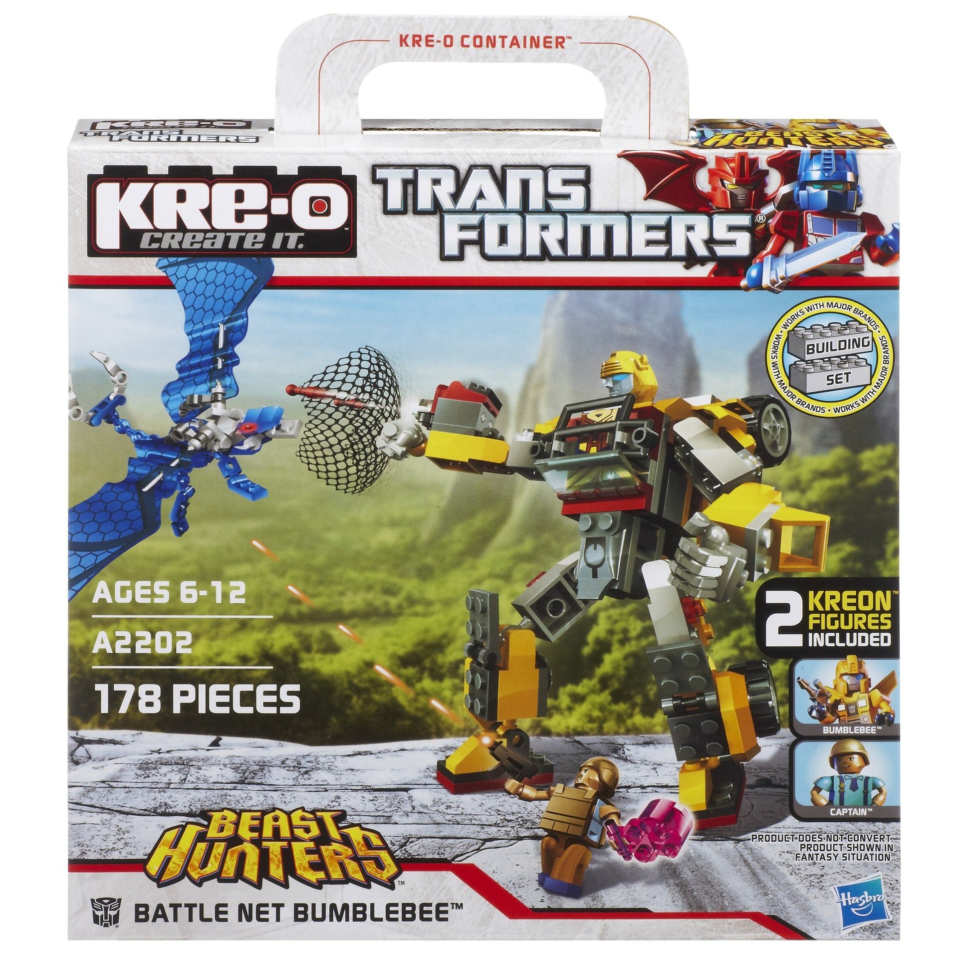 KRE-O Transformers Beast Hunters Battle Net Bumblebee Set (A2202)