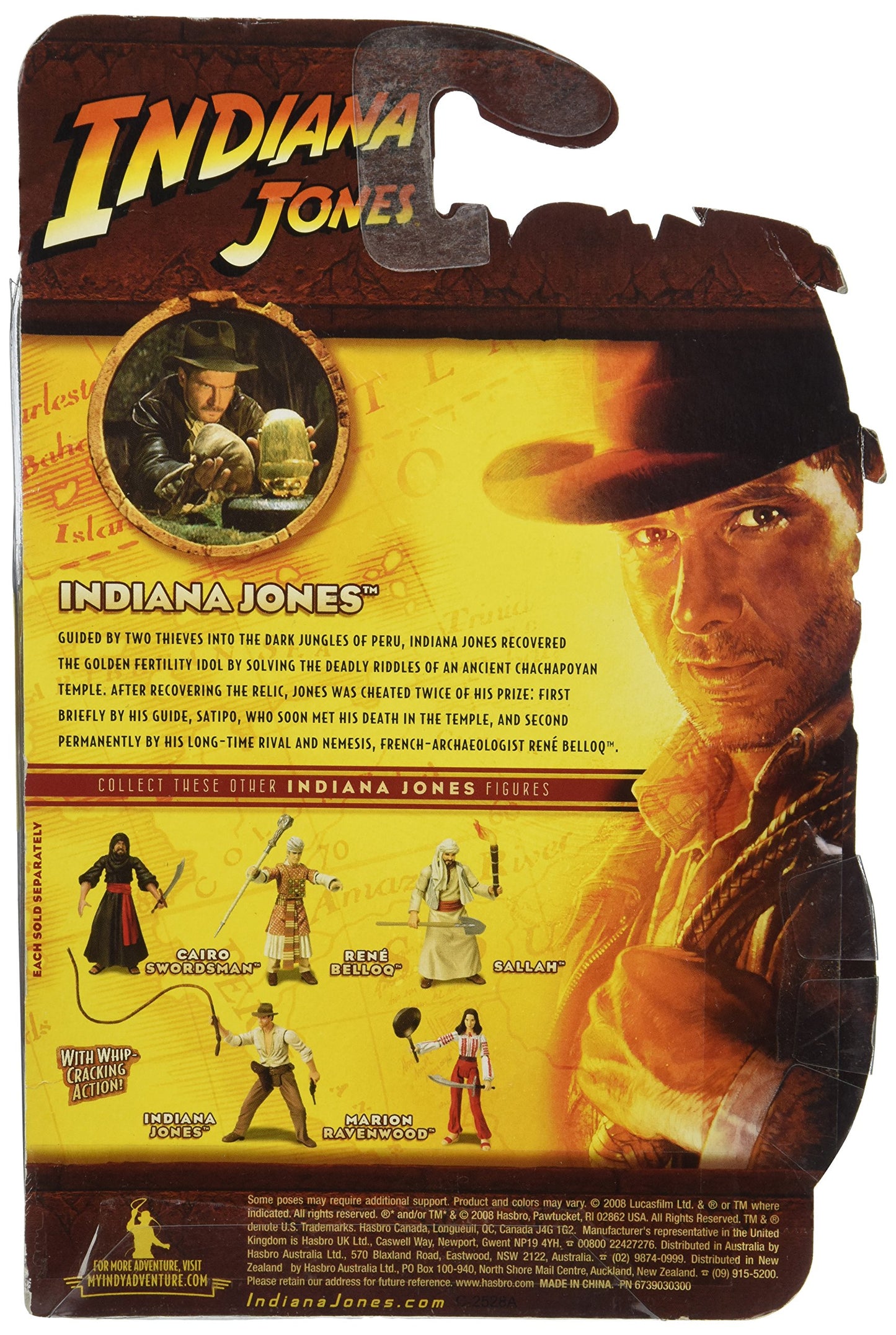 Hasbro Indiana Jones Action Figure: Raiders of The Lost Ark