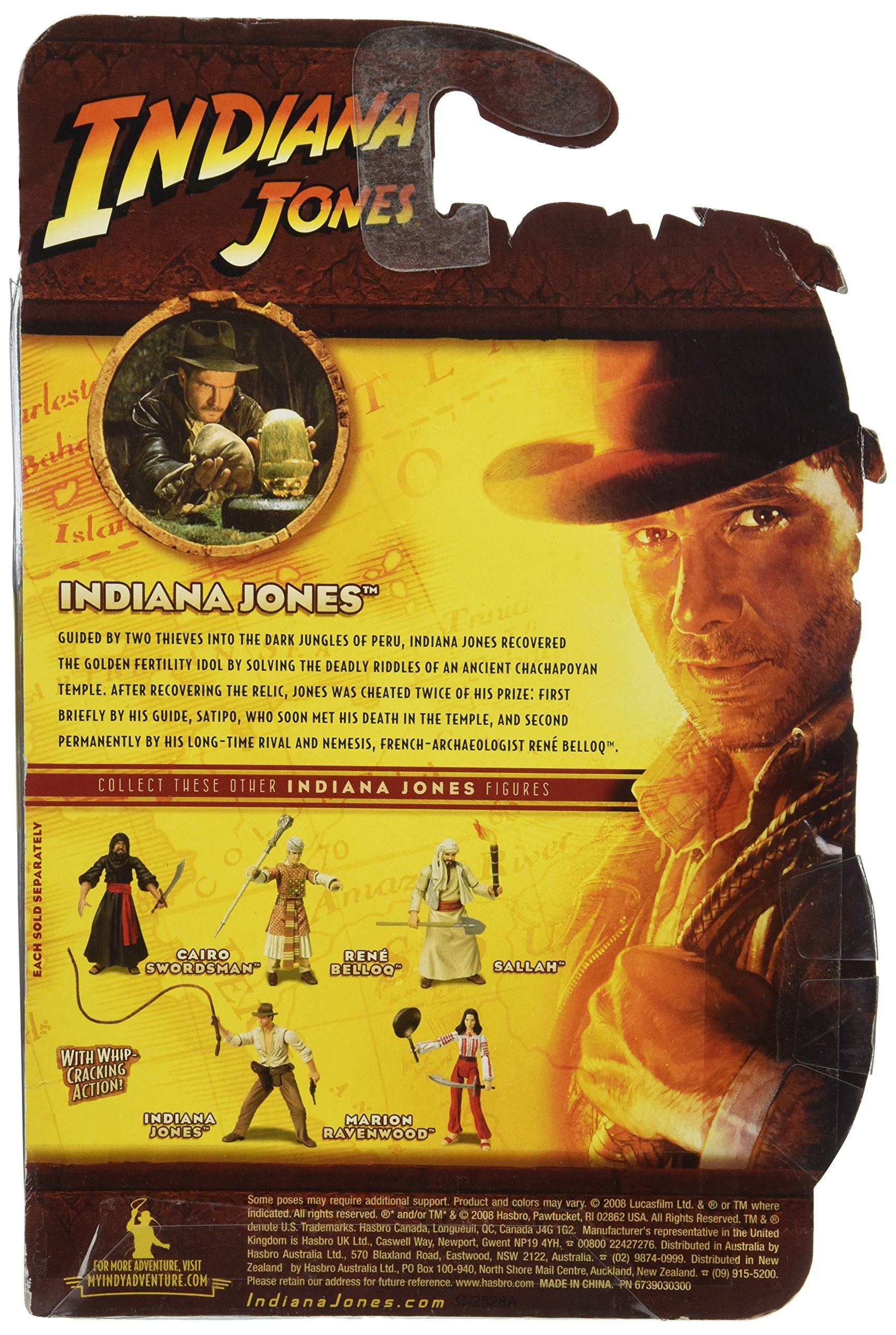 Hasbro Indiana Jones Action Figure: Raiders of The Lost Ark