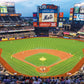 MasterPieces 1000 Piece Sports Jigsaw Puzzle - MLB New York Mets Center View Panoramic - 13"x39"