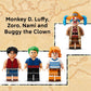 LEGO ONE PIECE Buggy the Clown’s Circus Tent Building Blocks - Creative Building Toy for Boys & Girls, 8+ - 4 Toy Figures & Playset for Pretend Play