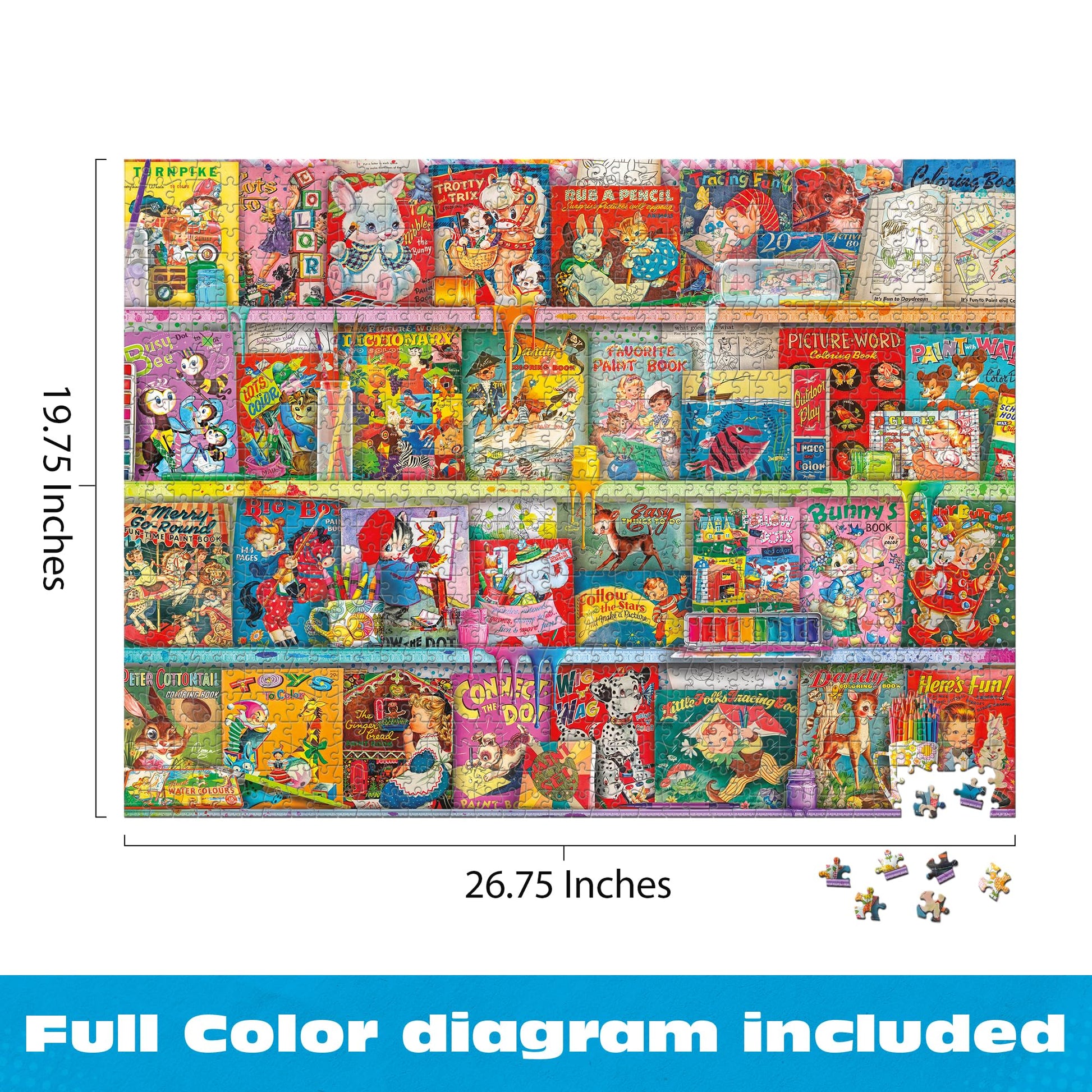 Buffalo Games - Aimee Stewart The Kitschy - 1000 Piece Puzzle for Adults