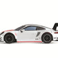 Carrera Hybrid Racing Car Porsche 911 GT3 R White Lightning 1:50 Scale Front and Rear Lights USB-C Rechargeable RC Additional Vehicle