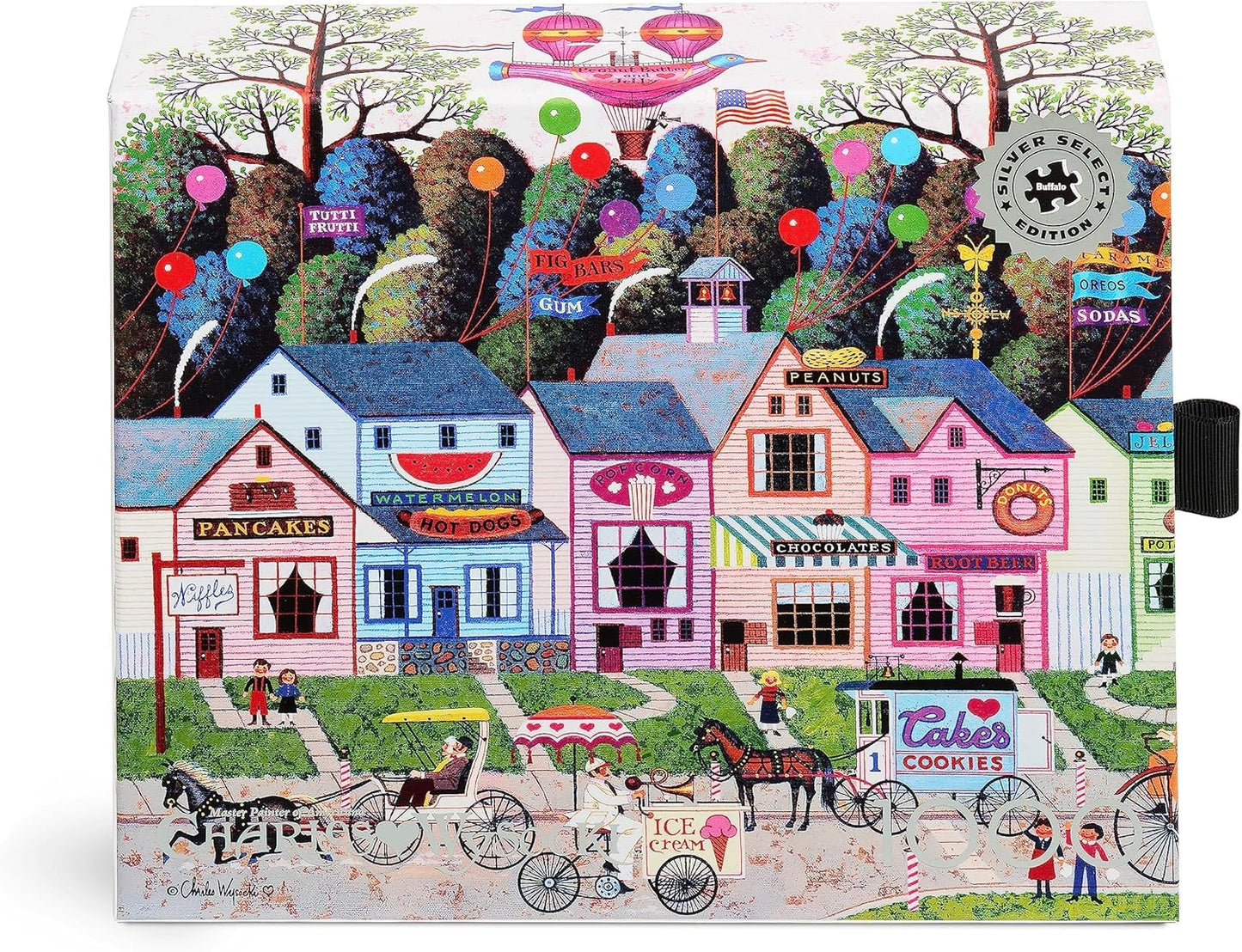 Buffalo Games - Charles Wysocki Confection Street - 1000 Piece Puzzle