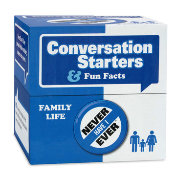 Never Have I Ever Conversation Starters: Family Edition | Funny Card Game for Parties, Get Togethers, Vacations, Game Nights & Gifts | Fun Card Games