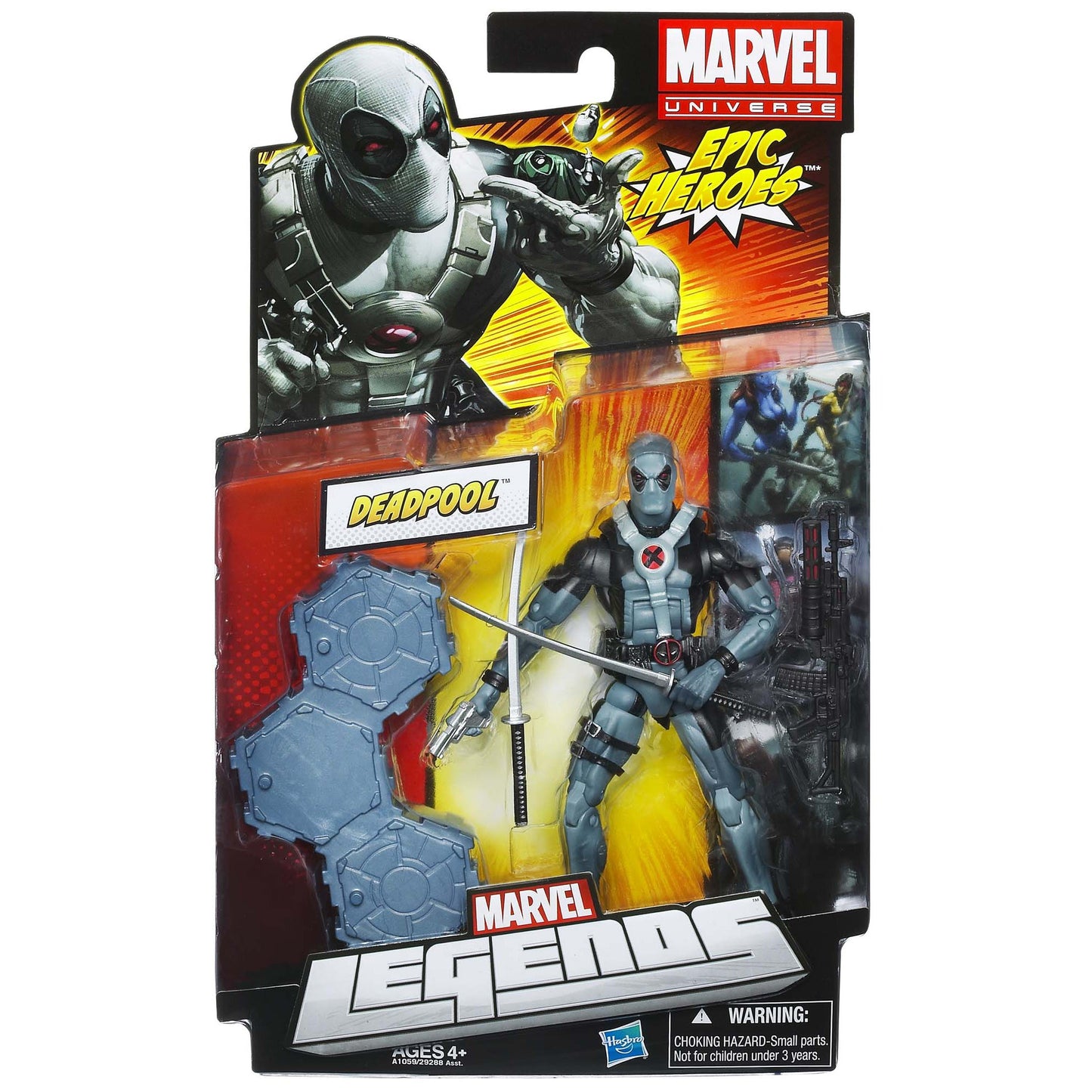 Hasbro Marvel Classic Legends 6" Figure - DeadPool
