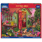 White Mountain 1000 Piece Jigsaw Puzzle Colorful Flower, Potting Shed