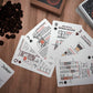 Art of Caffeination Sip-to-Suit Cards About Coffee: Informational Playing Cards with Brewing Parameters and Coffee-Making Tips