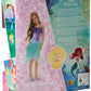 Princess ariel doll and girl dress set