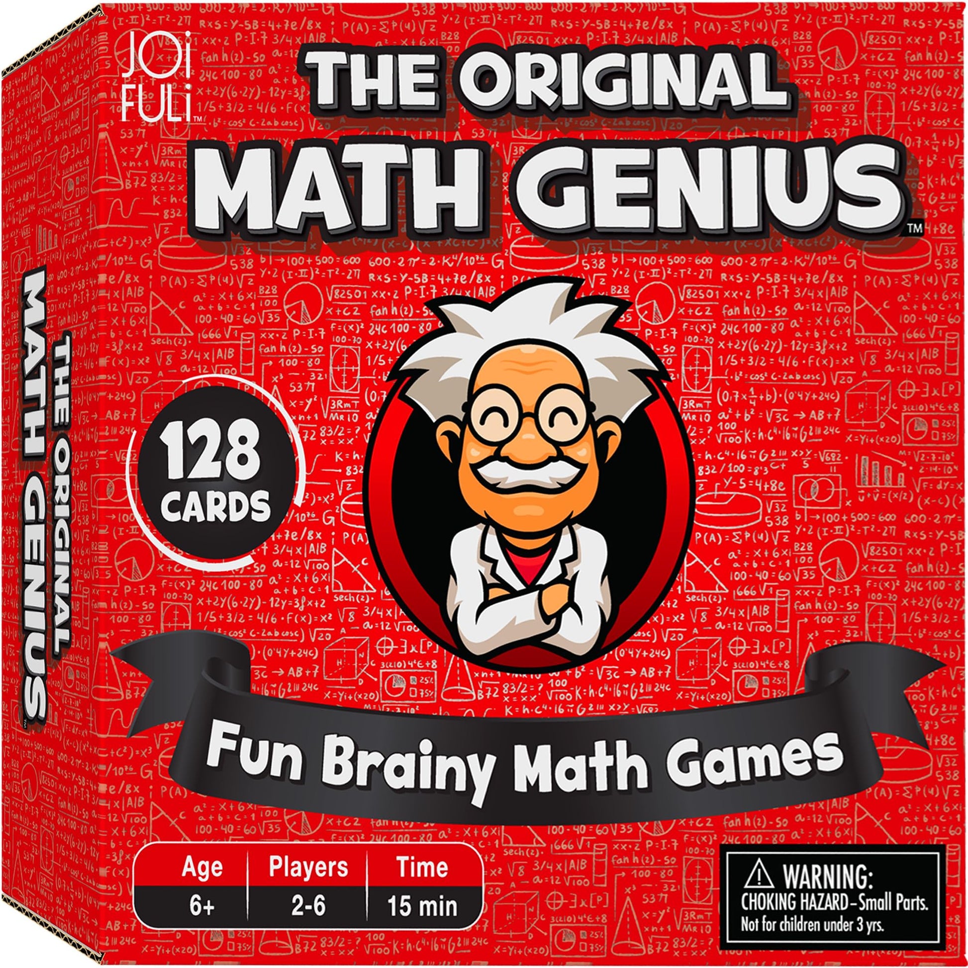 JOiFuli The Original Math Genius Card Game: an Educational Game of Addition, Subtraction, Multiplication, and Division for Ages 6 Years and Up