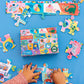 eeBoo Learn the Alphabet 20 Giant Piece Children's Puzzle, 15" x 11"