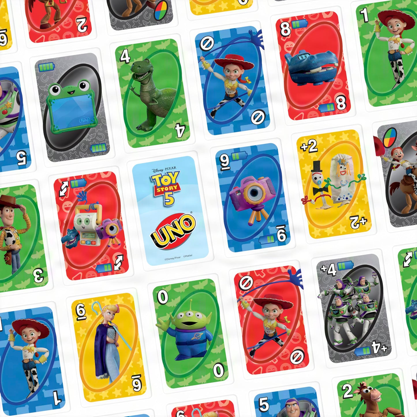 Mattel Games UNO Disney and Pixar Toy Story 5 Card Game