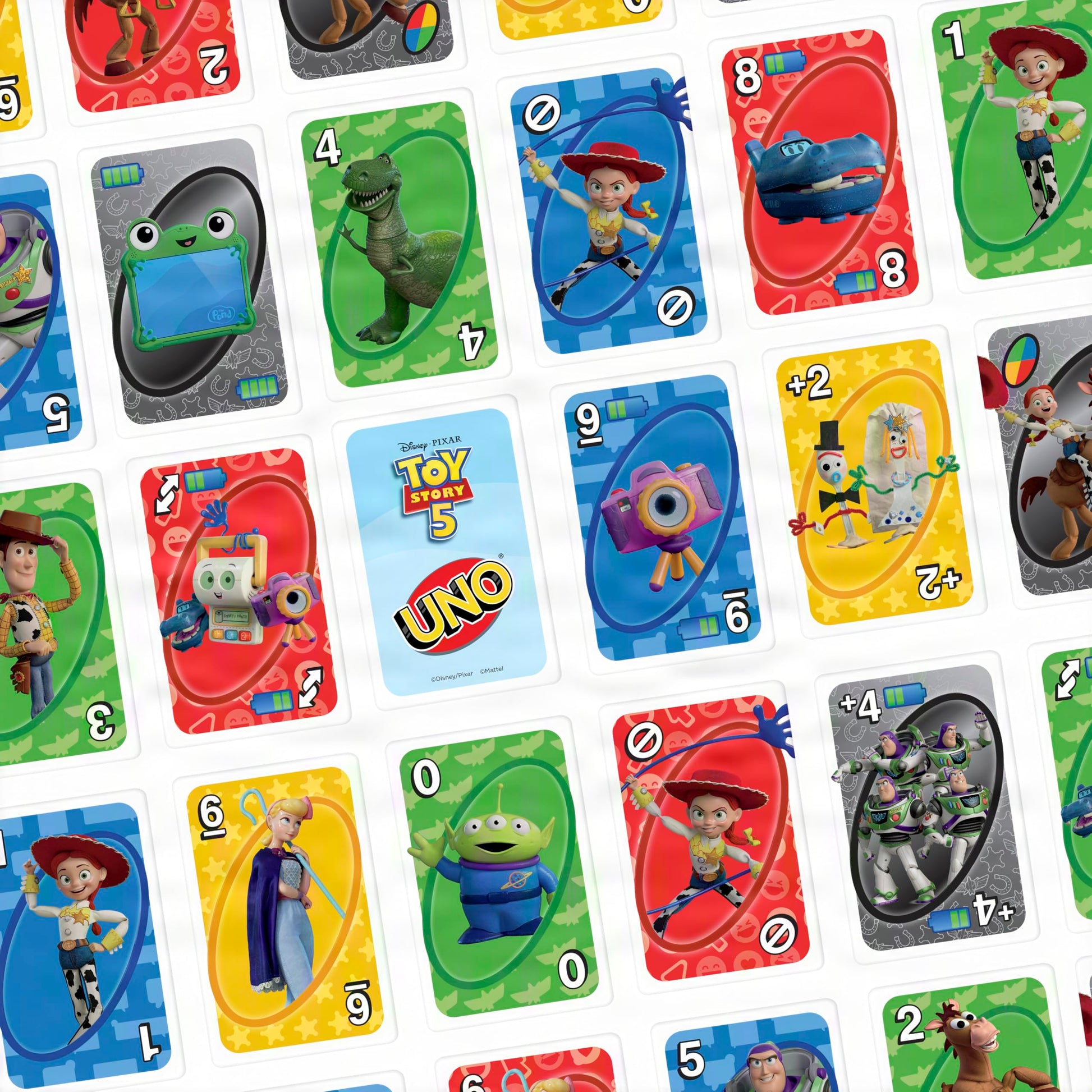 Mattel Games UNO Disney and Pixar Toy Story 5 Card Game