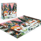 Ceaco - Holiday Woodland Parade Glitter - 100 Piece Jigsaw Puzzle Ages 6+
