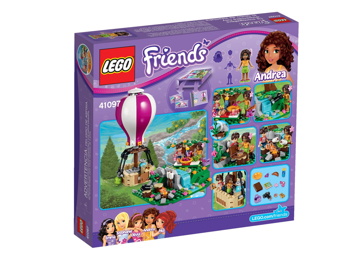 LEGO Friends 41097 Heartlake Hot Air Balloon