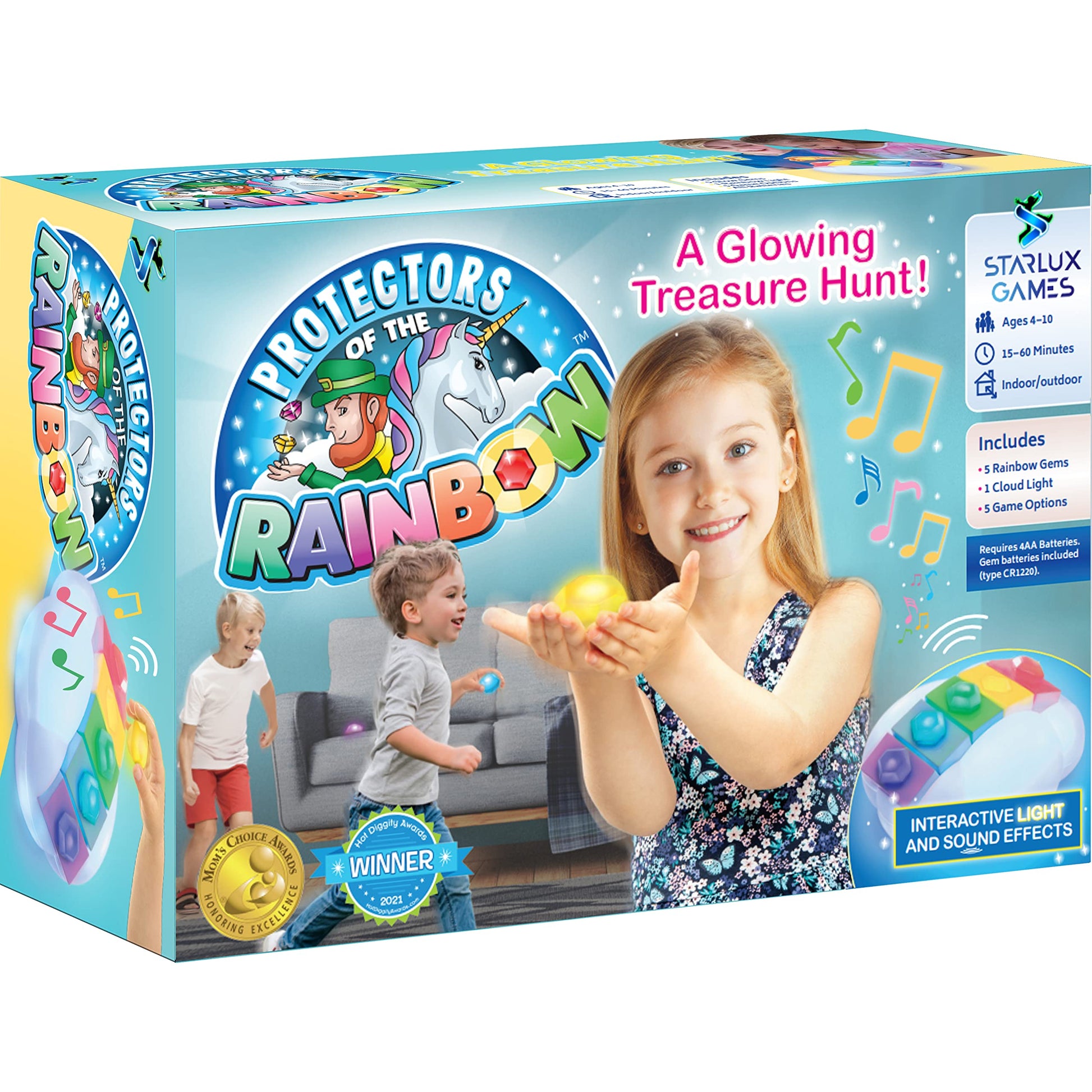 Hide and Seek Meets Rainbow Toys in “Protectors of The Rainbow” | Ages 4-10 | A Musical Treasure Hunt | Easter Egg Hunt & Glow in The Dark Game |