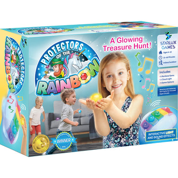Hide and Seek Meets Rainbow Toys in “Protectors of The Rainbow” | Ages 4-10 | A Musical Treasure Hunt | Easter Egg Hunt & Glow in The Dark Game |