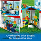 LEGO City Hospital Building Set 60330 with Toy Ambulance, Rescue Helicopter and 12 Mini Figures, Pretend Play Toy Hospital for Educational Fun,