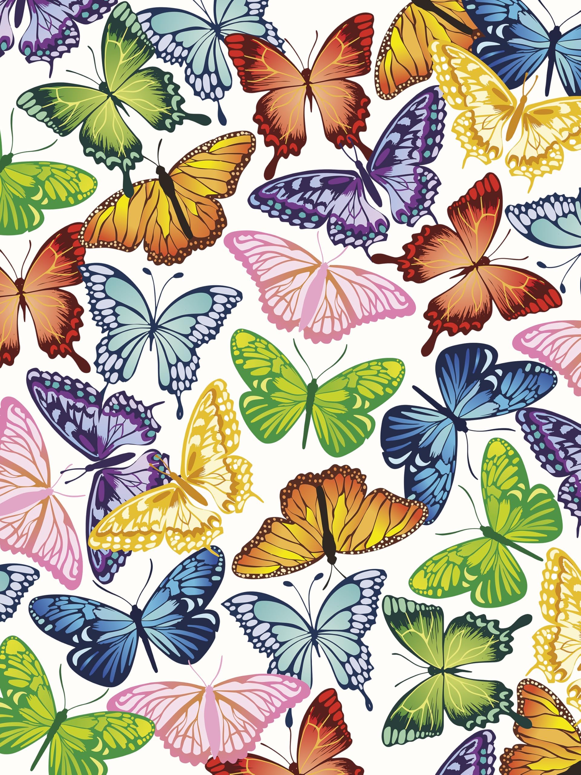 Ceaco - Summer Butterflies - 300 Large Piece Jigsaw Puzzle for Adults