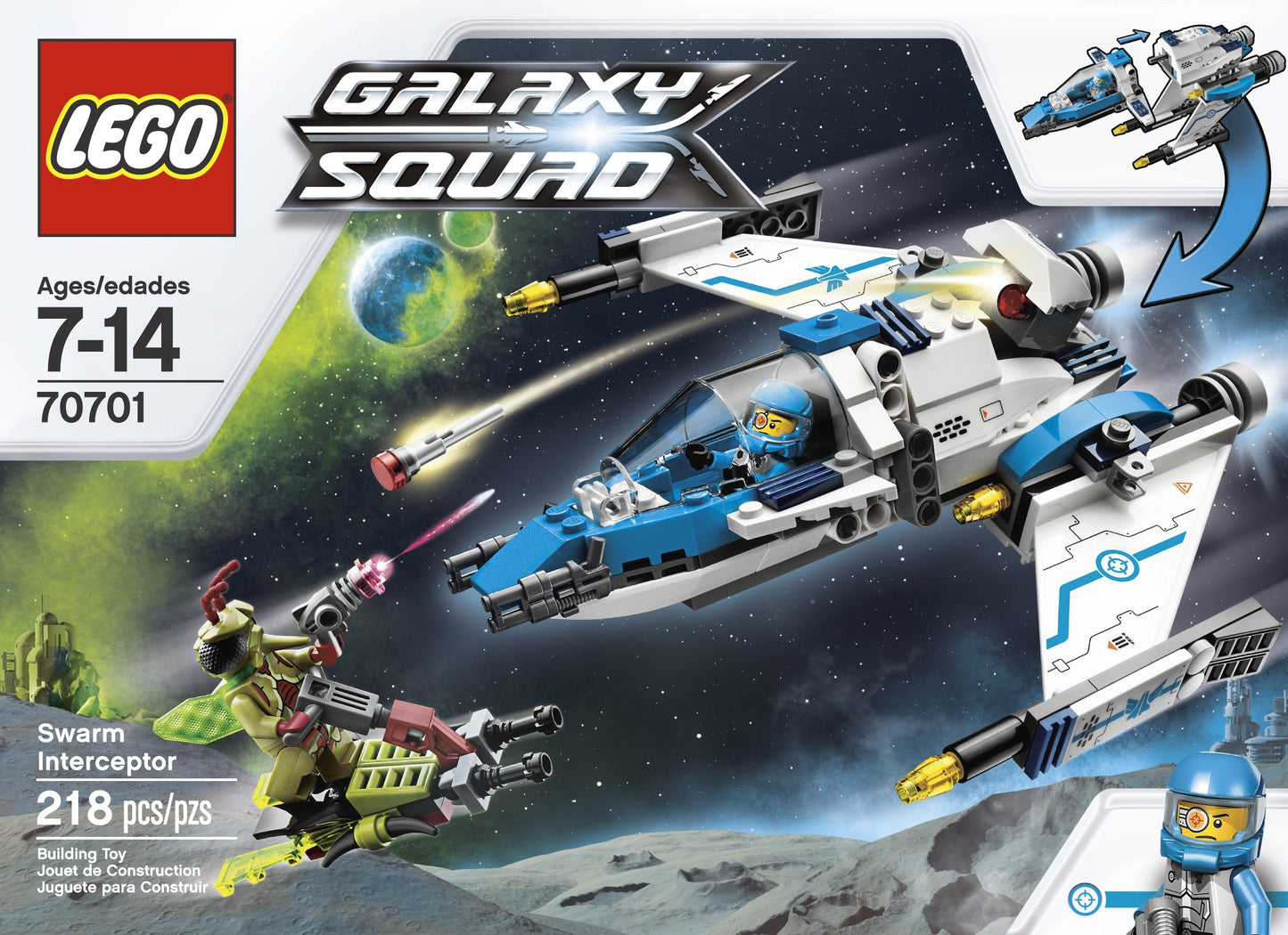 LEGO Galaxy Squad Swarm Interceptor 70701