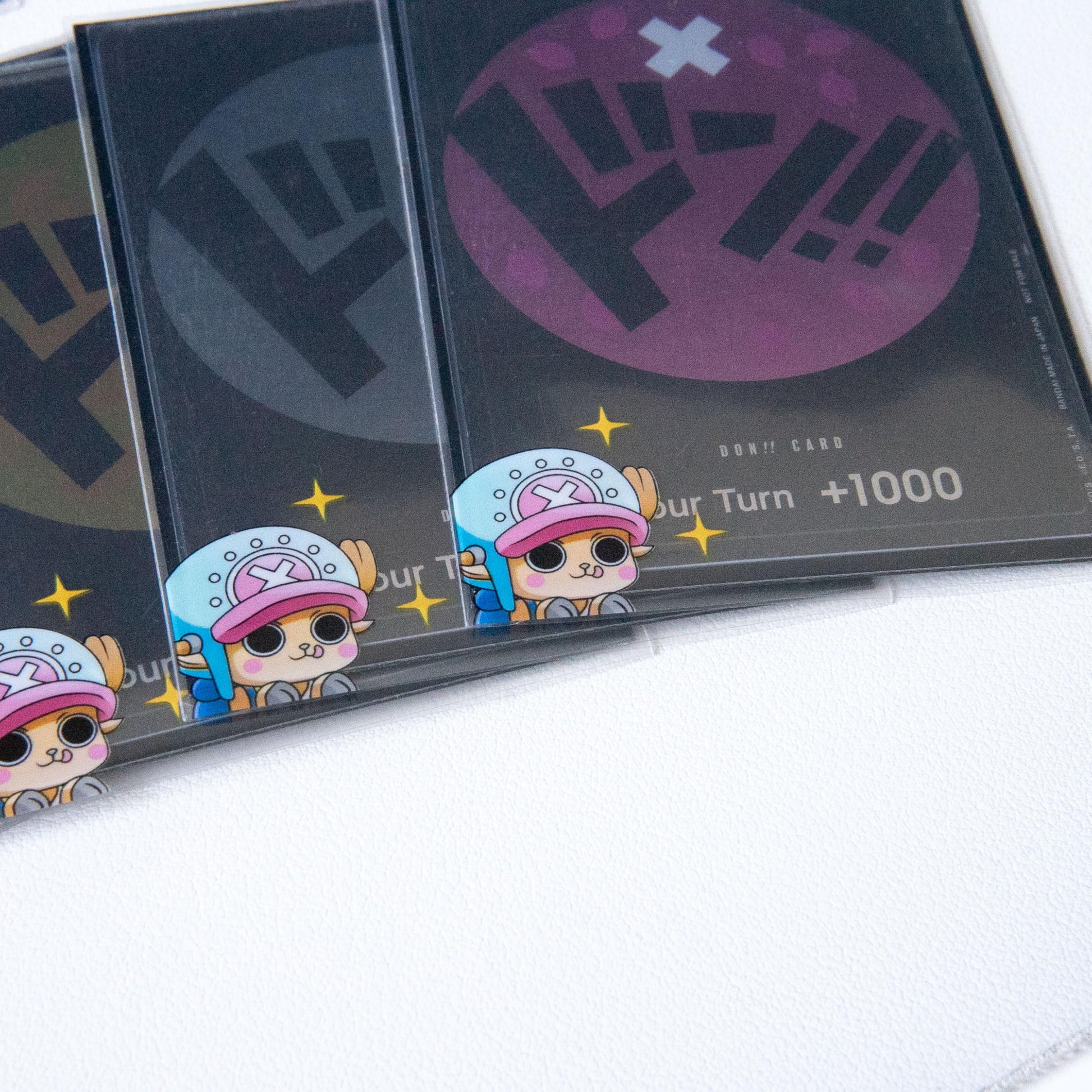 Luffy Oversleeves Matte Clear: Outer Sleeves 60 CT - Compatible with Standard Sized Cards Such as One Piece, Magic The Gathering Cards (Chopper)