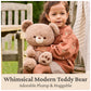 GUND Forever Friends Kai 12-Inch Teddy Bear Plush Toy, Ages 0+