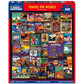 White Mountain 300 Piece Jigsaw Puzzle Fun Collage, Travel the World