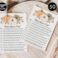 All Ewired Up 50 Baby Shower Family Feud (50-Cards) Fun Baby Shower Game Activity, Gift, Gender Neutral Boy or Girl, Pumpkin, Autumn, Fall