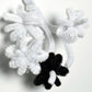 White Pipe Cleaners Crafts (300 Pack) Chenille Stems for DIY Art Decorations Creative