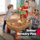 Step2 Dino Dig Sand and WaterTable, Kids Activity Sensory Playset, Summer Outdoor Toys, 7 Piece Water Toy Accessories, For Toddlers 2-5 Years Old