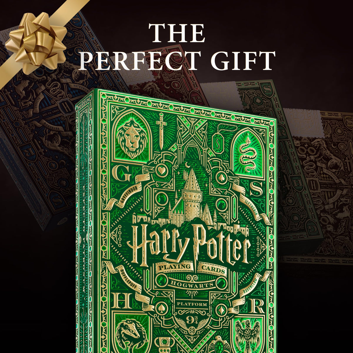 theory11 Harry Potter Playing Cards - Green (Slytherin)