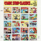 Comic Strip Classics Collectible Stamp Sheet of 20 32 Stamps Scott 3000
