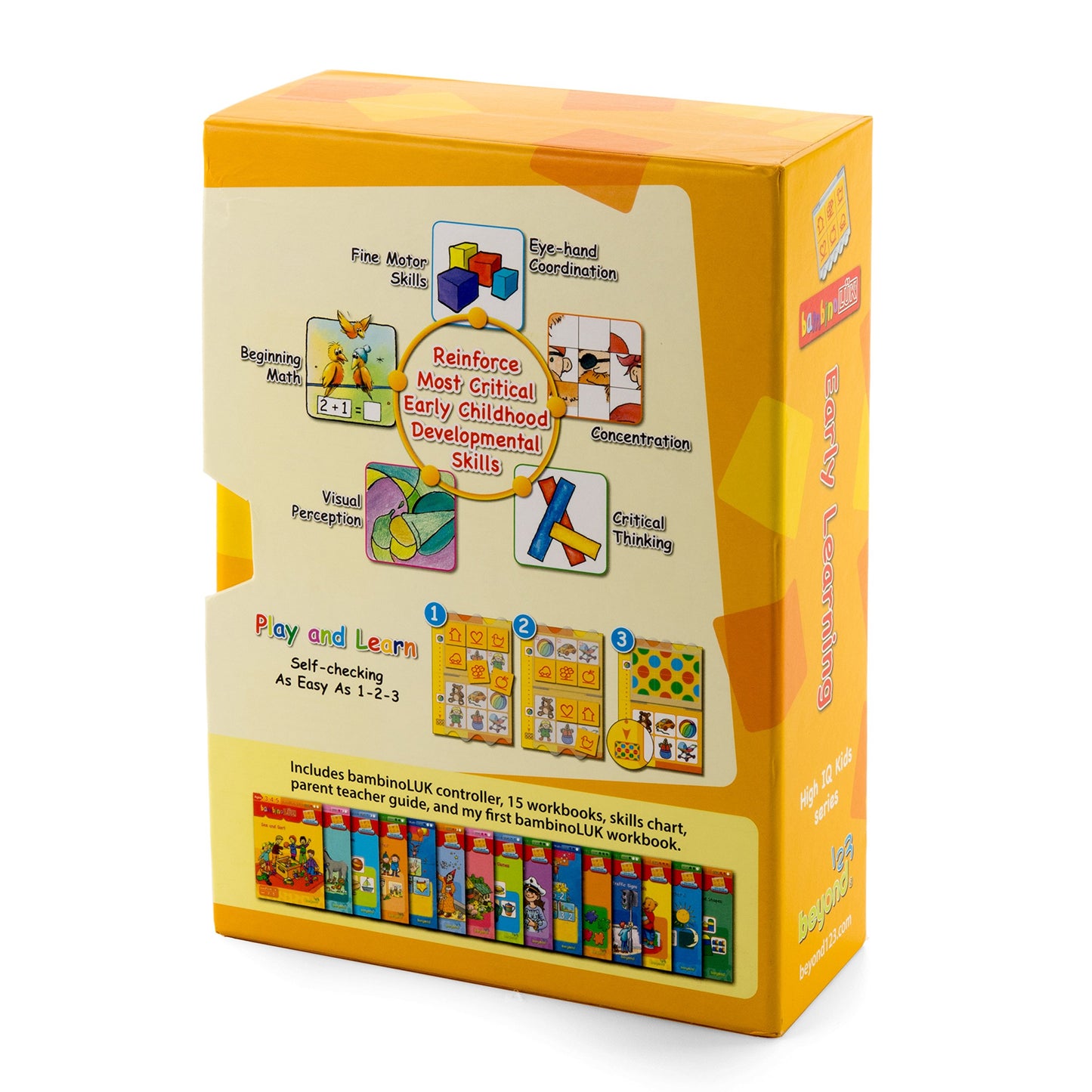 BambinoLUK Complete Set - 15 Workbooks, Screen-Free Early Learning System