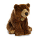 Aurora® Realistic Miyoni® Grizzly Stuffed Animal - Lifelike Details Make a Cherished Companion - Perfect for Decorating Bedrooms or Classrooms - Brown
